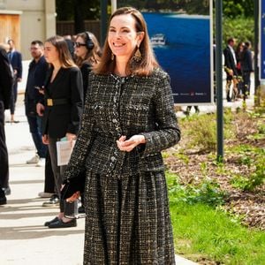 Carole Bouquet attending the Chanel Haute Couture Fall/Winter 2025/2026 show as part of Paris Fashion Week on July 8, 2025 in Paris, France.  (Photo by Lucia Sabatelli/Bestimage)