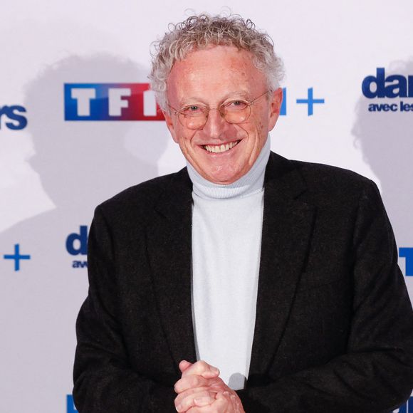 Nelson Monfort - Photocall de lancement de la saison 2025 de "Danse avec les stars" (DALS) au siège de  TF1 à Boulogne-Billancourt, France, le 16 janvier 2025. © Christophe Clovis / Bestimage