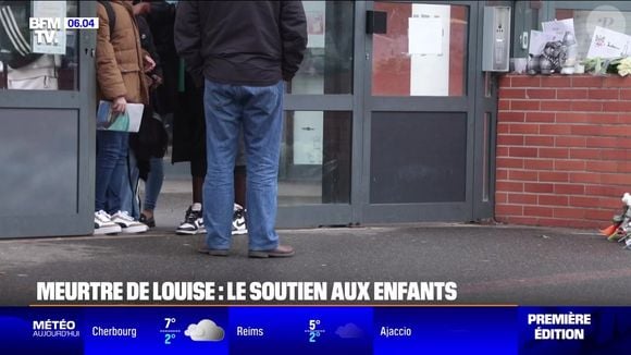 Meurtre de Louise, capture d'écran BFMTV.