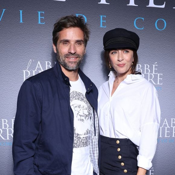 Arnaud Clément et Nolwenn Leroy lors de l'avant-première du film "L'Abbé Pierre - Une vie de combats" au cinéma UGC Normandie à Paris le 10 octobre 2023.

© Denis Guignebourg / Bestimage