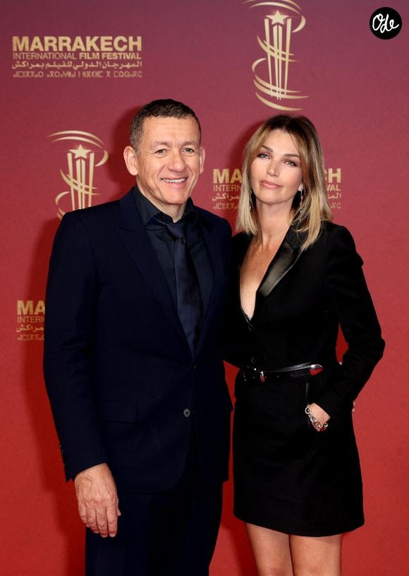 Dany Boon et sa compagne Clara Vello - Tapis rouge dans le cadre de la 22ème édition du Festival International du Film de Marrakech le 2 décembre 2025. © Dominique Jacovides/Bestimage