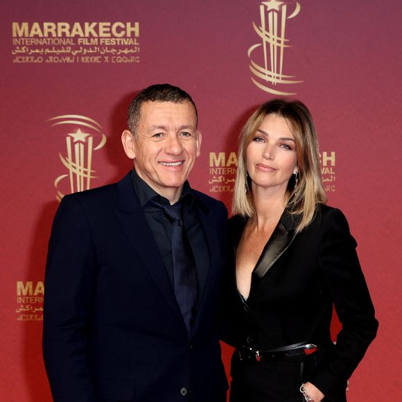 Dany Boon et sa compagne Clara Vello - Tapis rouge dans le cadre de la 22ème édition du Festival International du Film de Marrakech le 2 décembre 2025. © Dominique Jacovides/Bestimage