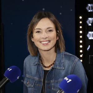Exclusif - Isabelle Ithurburu, lors de la 500 ème de Culture et Média sur Europe 1 en présence de nombreux invités, à Paris, France, le 23 janvier 2026. © Jack Tribeca/Bestimage