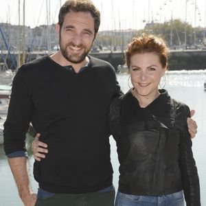 David Mora et Anne-Elisabeth Blateau - 16ème Festival de la Fiction TV à La Rochelle, le 12 septembre 2014.

©Bestimage