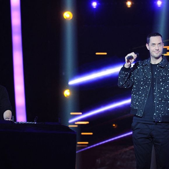 Exclusif - Quentin Mosimann et Grand Corps Malade à l'enregistrement de l'émission "Duos Mystères" à la Seine Musicale à Paris, le 1er février 2021.

Photo : Gaffiot-Moreau / Bestimage