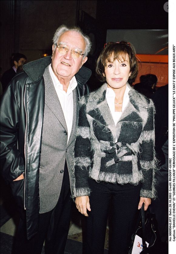 Danièle Evenou et son mari Georges Fillioud