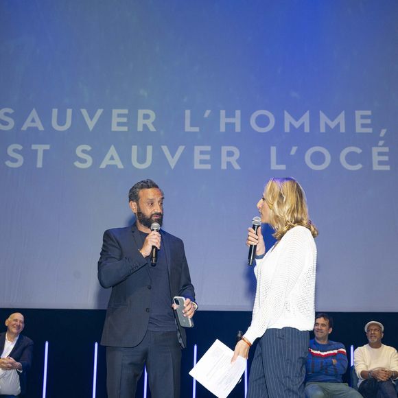 Et de rappeler : "La vie n'est possible que grâce aux océans et on n'a pas de planète de rechange."

 / Cyril Hanouna et Maud Fontenoy lors de la cérémonie de remise des prix de la Fondation Maud Fontenoy à l'Olympia à Paris le 27 mai 2025. © Pierre Perusseau/Bestimage