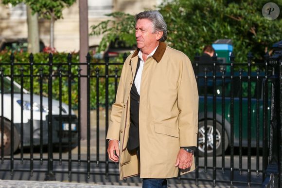 Jacques Legros arrivant à la cérémonie des obsèques d'Etienne Mougeotte à l'église Saint François-Xavier à Paris, France, le 13 octobre 2021. Photo by Jerome Domine/ABACAPRESS.COM