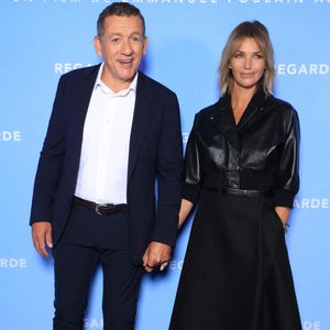Dany Boon et sa petite amie Clara Vello assistent à Regarde Premiere à Paris, France, le 08 septembre 2025. Photo by Jerome Domine/ABACAPRESS.COM