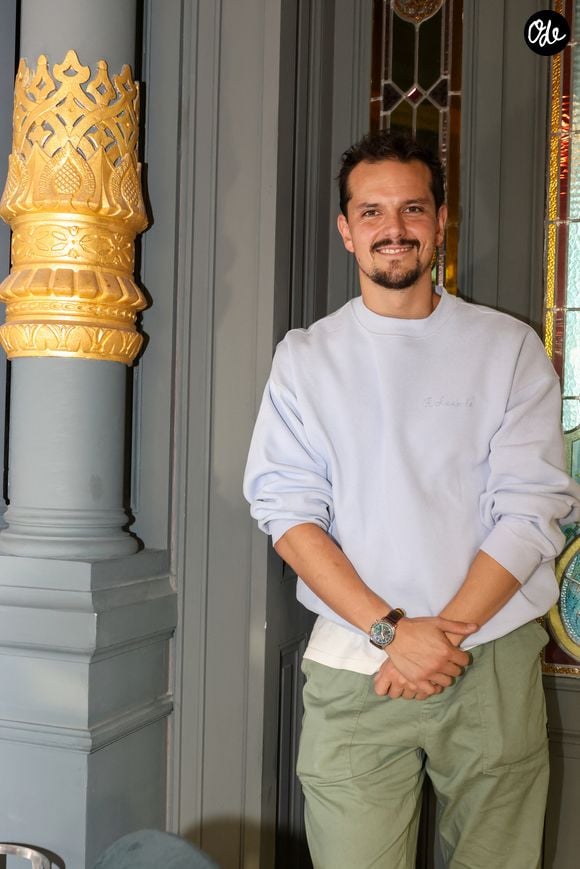 Le Chef Juan Arbelaez , lors du "World Caviar Awards", le 1er championnat du monde de Caviar au Château Hôtel Grand Barrail à Saint-Emilion, en Gironde, France, le 30 octobre 2024. © Jean-Marc Lhomer/Bestimage