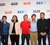 L'équipe de l'émission "Quotidien" : Salhia Brakhlia, Julien Bellver, Martin Weill, Etienne Carbonnier, Yann Barthès, Pablo Mira, Paul Larrouturou, Azzeddine Ahmed-Chaouch et Alison Wheeler - Soirée de rentrée 2019 de TF1 au Palais de Tokyo à Paris, le 9 septembre 2019. © Pierre Perusseau/Bestimage