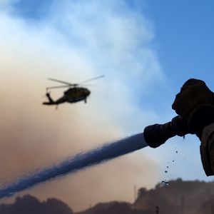 Incendies 2025 en Californie à Pacific Palisades© Daniel A. Anderson/ZUMA Press Wire