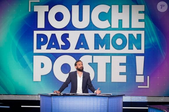 Exclusif - Cyril Hanouna, sur le plateau de l’émission « TPMP » (Touche pas à mon poste) présentée par C.Hanouna et diffusée en direct sur C8, Paris, France, le 13 février 2025. © Jack Tribeca / Bestimage