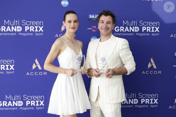 Exclusif - Constance Gay, Michaël Youn - Première édition du Multi Screen Grand Prix : une célébration inédite de la création audiovisuelle française dans le cadre prestigieux du Pullman Paris Tour Eiffel sous la présidence de S. Martin (Directeur Général de l'ARPP : l'Autorité de Régulation Professionnelle de la Publicité et également Président de La Fabrique des Formats) et animée par E. Eméyé (journaliste et présentatrice).
Cet événement a rassemblé les professionnels de l'audiovisuel autour d'une ambition commune : mettre à l'honneur l'excellence de la création française tous formats confondus. Paris le 12 juin 2025 - © Jack Tribeca / Bestimage