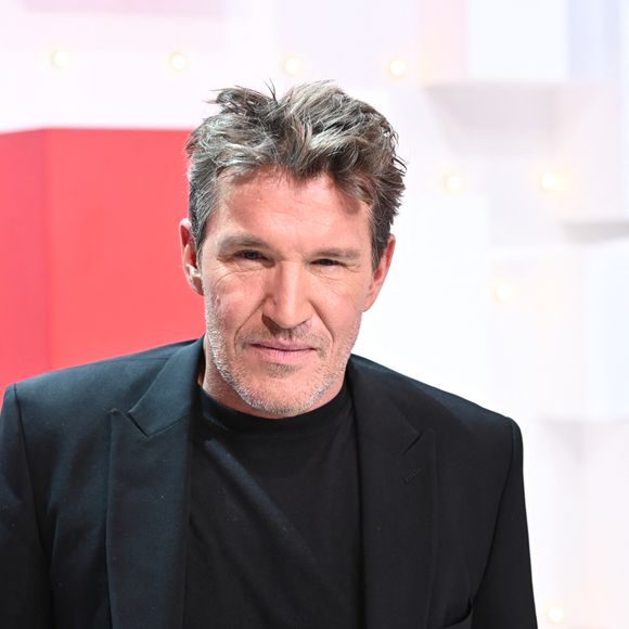 Exclusif - Benjamin Castaldi (co-producteur de la pièce "Bungalow 21") - Promotion de la pièce "Bungalow 21" lors de l'enregistrement de l'émission Vivement dimanche au studio Gabriel, presentée par Michel Drucker . © Guillaume Gaffiot/Bestimage