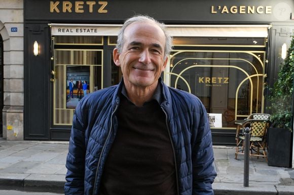 Olivier Kretz inaugure sa première agence immobilière physique à Paris, le 2 février 2026. 

© Lionel Urman/Bestimage