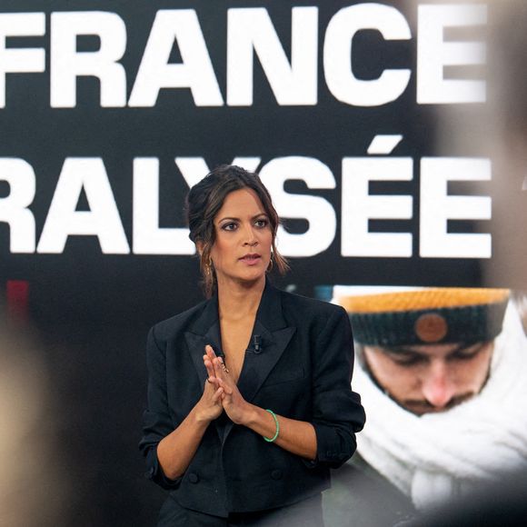 Le ministre du Travail, de l'Emploi et de l'Intégration Olivier Dussopt assiste à l'émission FORUM BFMTV présentée par Aurélie Casse à Paris, France, le 19 janvier 2023. Photo par Quentin Veuillet/ABACAPRESS.COM