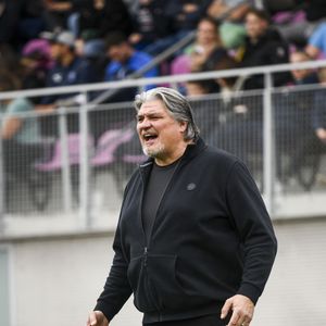 David Douillet lors du match de football caritatif pour l’UNICEF à Bourg-en-Bresse, France, le 10 avril 2023. 

Photo : Pierre Perusseau / Bestimage