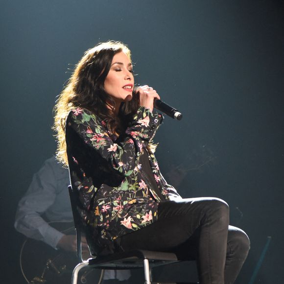 Olivia Ruiz - Gala 2018 Gala de la Fondation sur la recherche sur Alzheimer, Concert 2 Generations chantent pour la 3 eme salle Pleyel a Paris, FRANCE. Le 12 Fevrier 2018. Photo by Shootpix/ABACAPRESS.COM