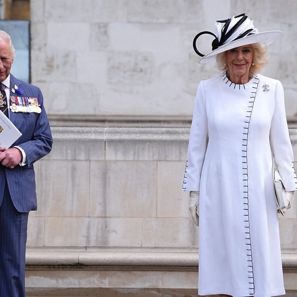 Le roi Charles III d'Angleterre et Camilla Parker Bowles, reine consort d'Angleterre - 8 mai 2025 à Westminster Abbey
© Aaron Chown/WPA-Pool