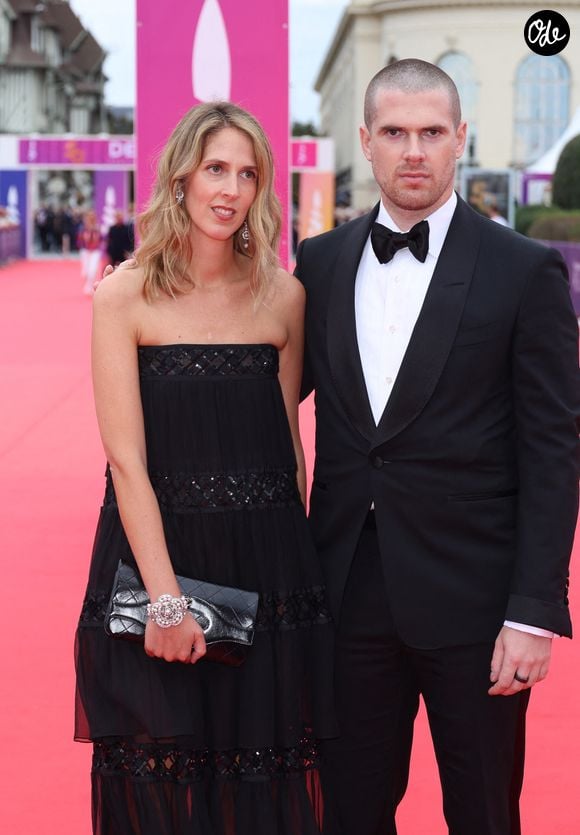 Joy Desseigne Barriere et son frère Alexandre Desseigne Barriere - Arrivées à la soirée d'ouverture de la 50ème édition du Festival du Cinema Américain de Deauville, France, le 6 septembre 2024. © Denis Guignebourg/BestImage