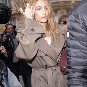 PFW - Paris Jackson est arrivée au défilé Stella McCartney lors du défilé Womenswear printemps-été 2025 dans le cadre de la semaine de la mode à Paris le 30 septembre 2024 à Paris, France. Photo by Nasser Berzane/ABACAPRESS.COM