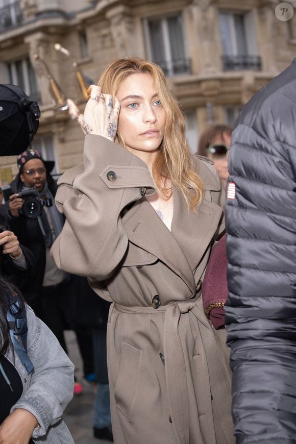 PFW - Paris Jackson est arrivée au défilé Stella McCartney lors du défilé Womenswear printemps-été 2025 dans le cadre de la semaine de la mode à Paris le 30 septembre 2024 à Paris, France. Photo by Nasser Berzane/ABACAPRESS.COM