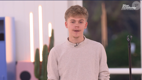 Charles sera donc de retour le temps d'une soirée
Evaluation de Charles à la "Star Academy 2024", le 17 décembre, sur TF1+