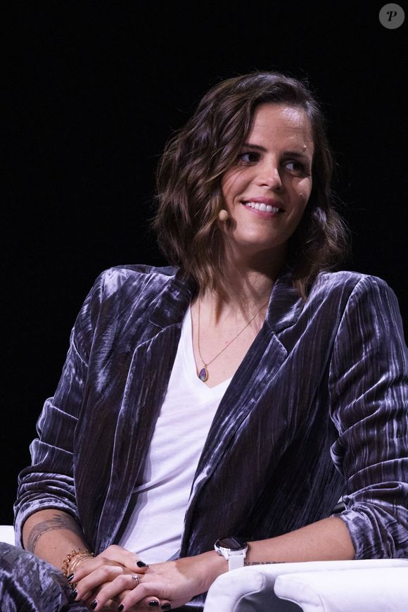 Comme leur tante Laure Manaudou, les deux filles ont terminé aux premières places

Exclusif - Laure Manaudou - Enregistrement de l'émission "La Chanson secrète 11" à Paris, diffusée le 24 juin sur TF1. Le 18 janvier 2022. © Cyril Moreau / Bestimage