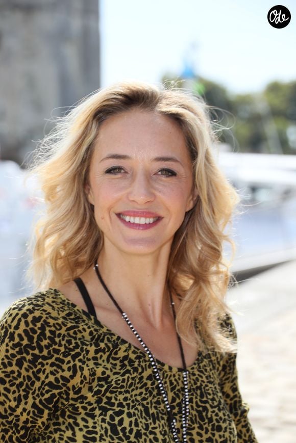 Hélène De Fougerolles pour la série télévisée "Balthazar" au photocall du troisième jour du festival international du film de La Rochelle, France, le 14 septembre 2018. © Patrick Bernard/Bestimage