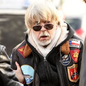 Renaud Sechan, Lola Sechan et Romane Serda lors des obsèques de Thierry Sechan au cimetière Montparnasse le 16 janvier 2019 a Paris, France. Photo by ABACAPRESS.COM