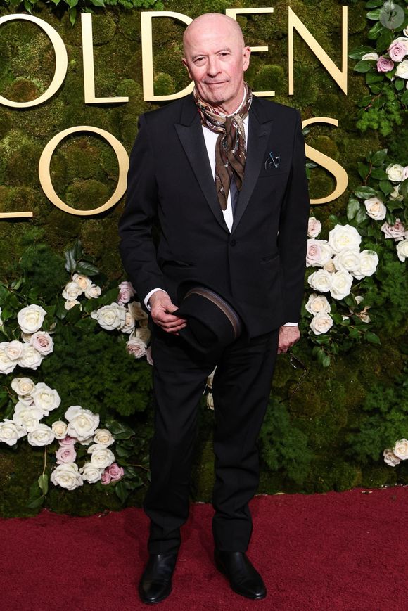 Jacques Audiard au photocall de la 82ème cérémonie des Golden Globes à l'hotel The Beverly Hilton de Los Angeles, Californie, Etats-Unis, le 5 janvier 2025. © RALL/Backgrid USA/Bestimage