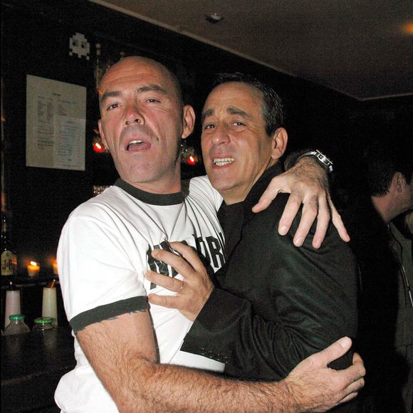 Thierry Ardisson et Philippe Corti en 2002. 
COADIC GUIREC / BESTIMAGE