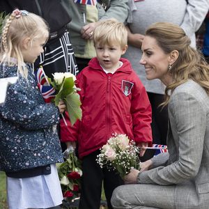 Kate Middleton visite la RAF Coningsby, dans le Lincolnshire, le 2 octobre 2025.

Photo : Julien Burton / Bestimage