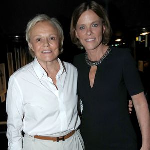 Exclusif - Muriel Robin et sa femme Anne Le Nen (Co-autrice de la pièce) - Générale de la Pièce "On va tous être d'accord… ou pas " au théâtre Lepic à Paris le 6 Mai 2025. © Bertrand Rindoff/Bestimage