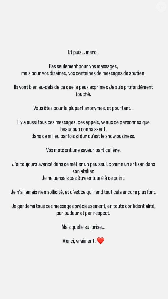 Pedro Alves adresse un message à ses fans et ses détracteurs, sur Instagram, le 4 avril 2026. Instagram /dompedroalves