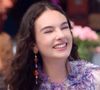 Lors de l’échange, la journaliste lui a demandé : "Monica, quel genre de maman êtes-vous ?" L’actrice de 61 ans a répondu avec humour : "Une maman italienne, la honte ! Parce que ce sont des mamans qui sont un peu trop présentes !"

Deva Cassel, la fille de Monica Bellucci et Vincent Cassel, égérie de la campagne du parfum "Dolce Lily" de Dolce & Gabbana. Milan. Le 22 mai 2022. Dolce & Gabbana via Bestimage