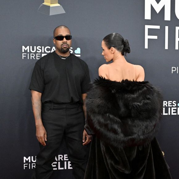 Kanye West et Bianca Censori aux Grammy Awards, à Los Angeles, le 2 février 2025.

Photo : Axelle/BG/GoffPhotos/Bestimage