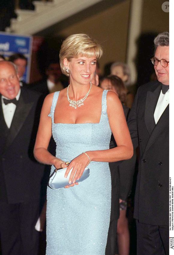 Princesse Diana au Royal Albert Hall à Londres pour assister au Ballet national "Swan Lake" en 1992  ©ALPHA AGENCY / BESTIMAGE