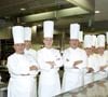 L’établissement avait fermé du 3 août au 4 septembre pour des travaux d’embellissement.

Archives - Paul Bocuse et son equipe dans une de ses brasseries a Lyon. le 2 décembre 2007.