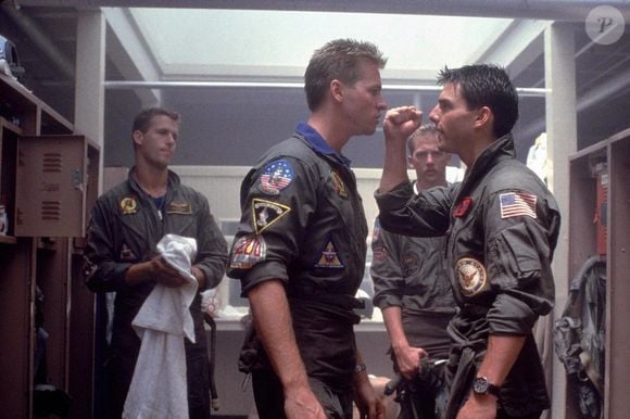 Tom Cruise et Val Kilmer dans "Top Gun"