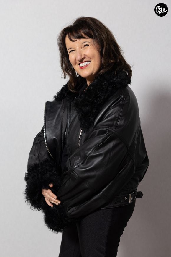 Anne Roumanoff au photocall du défilé Vaillant Collection Femme Prêt-à-Porter Automne/Hiver 2026-2027 lors de la Fashion Week de Paris (PFW) au palais de Tokyo, à Paris, France, le 6 mars 2026. © Julien Sarkissian/Bestimage
