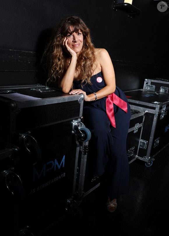 Exclusif - Seance photo - Magali Ripoll - 4ème édition du gala "Tous les talents chantent contre le cancer"à l'Olympia à Paris le 20 Juin 2025. © Denis Guignebourg/Bestimage