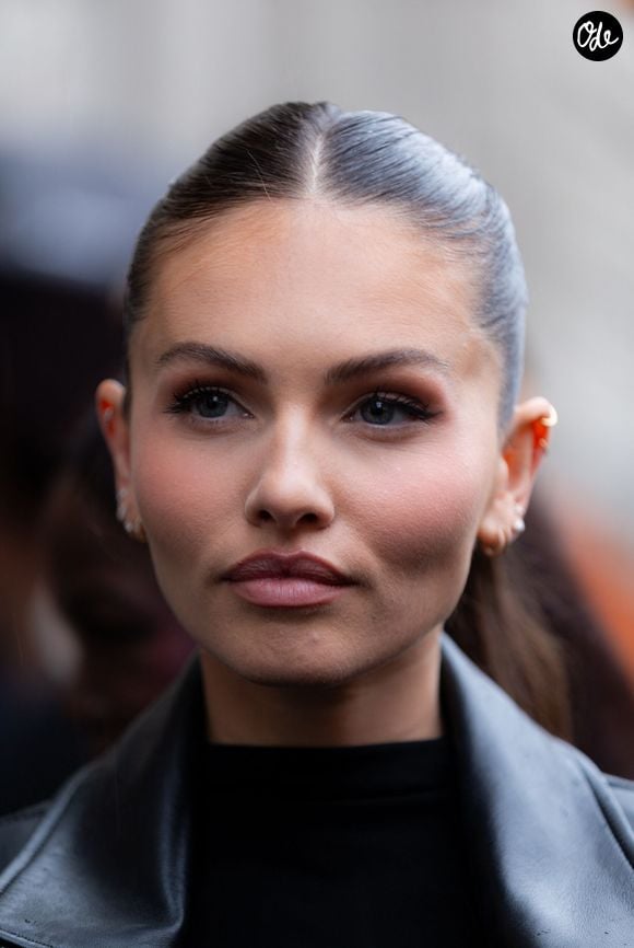Thylane Blondeau lors du défilé Nina Ricci printemps-été 2026 de la Fashion Week de Paris, rue des Écoles, à Paris.

© SPP / PsnewZ / Bestimage
