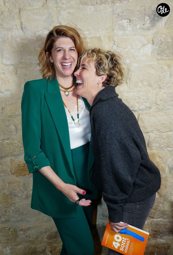 Exclusif - Juliette Tresanini, Noémie de Lattre - Lancement du 3ème livre de Juliette Tresanini "Les 40 sont cuites ?" à l'atelier Rachel Klein Paris le 6 mai 2025. © Anne-Sophie Guebey / Bestimage