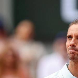 Richard Gasquet - Dernier match de sa carrière pour R.Gasquet, battu par J.Sinner (6-3, 6-0, 6-4) lors des Internationaux de France de Tennis de Roland Garros 2025, le 29 mai 2025. 
© Jacovides / Moreau / Bestimage