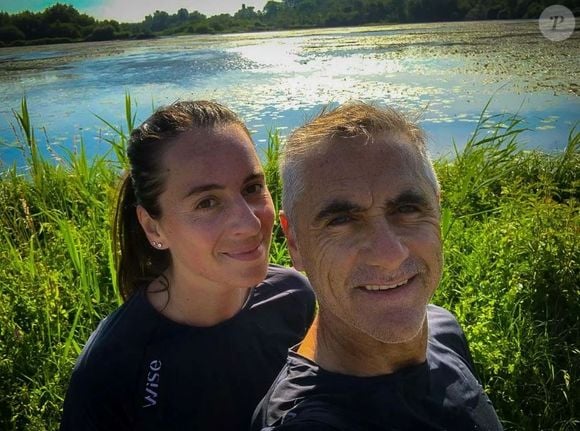 Laurent Jalabert et sa compagne Marion sur Instagram.
Crédit : Instagram