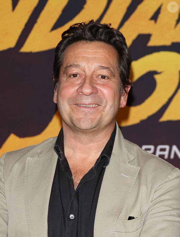 Laurent Gerra - Première du film "Indiana Jones et le Cadran de la destinée" au cinéma Le Grand Rex à Paris. © Coadic Guirec/Bestimage