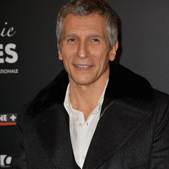 Nagui - Photocall lors de la 22ème cérémonie des Lumières de la presse internationale au Théâtre de la Madeleine à Paris, le 30 janvier 2017. © Veeren/Bestimage