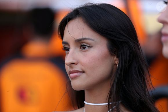 Alexandra Malena Saint MIeux, compagne de Charles Leclerc - La famille Leclerc lors des essais libres du 82ème Grand Prix de Formule 1 (F1) de Monaco, le 23 mai 2025. © Jean-François Ottonello/Nice Matin/Bestimage
